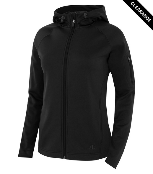 Clearance - ATC Ptech Fleece Hooded Ladies' Styles Jacket | Saveonshirts.ca
