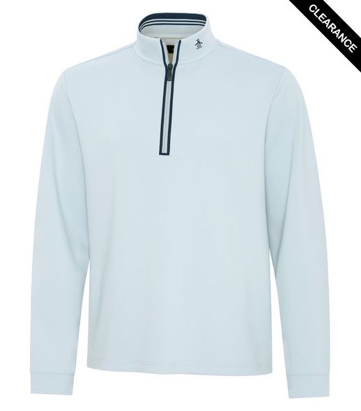 Clearance - Original Penguin Clubhouse Mock 1/4 Zip Pullover | Saveonshirts.ca
