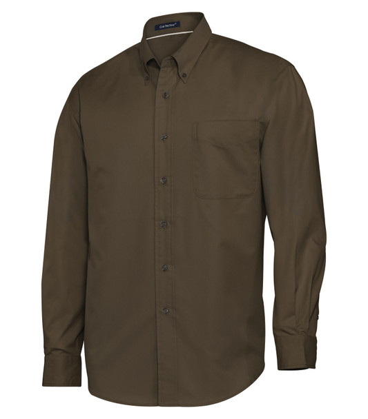 Coal Harbour Easy Care Blend Long Sleeve Woven Shirt | Saveonshirts.ca