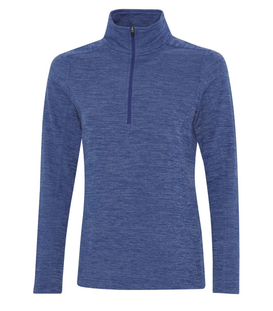 ATC Dynamic Heather Fleece 1/2 Zip Ladies' Styles Sweatshirt | Saveonshirts.ca