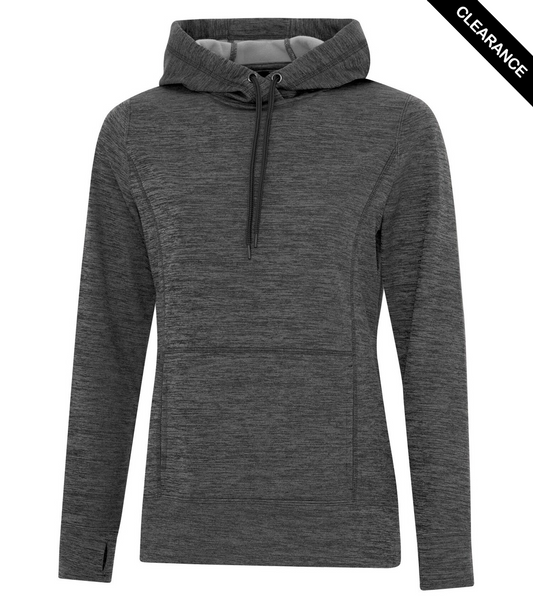 Clearance - ATC Dynamic Heather Fleece Hooded Ladies' Styles Sweatshirt | Saveonshirts.ca
