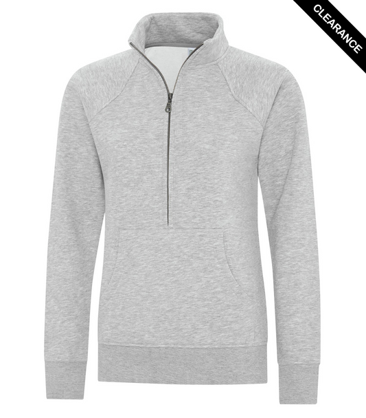 Clearance - ATC Esactive Vintage 1/2 Zip Ladies' Styles Sweatshirt | Saveonshirts.ca