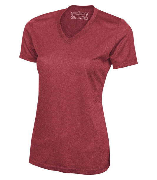 ATC Pro Team Heather Proformance V-Neck Ladies' Styles Tee | Saveonshirts.ca