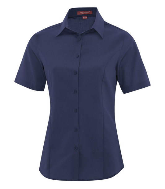 Coal Harbour Everyday Short Sleeve Ladies' Styles Woven Shirt | Saveonshirts.ca