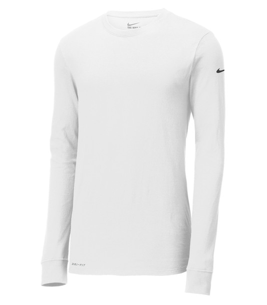 Nike Dri-Fit Cotton/Poly Long Sleeve Tee | Saveonshirts.ca