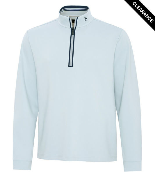 Clearance - Original Penguin Clubhouse Mock 1/4 Zip Pullover | Saveonshirts.ca