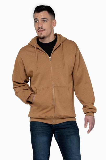 ATC ATCF6600 Earth Wash™ Everyday Fleece Full Zip Hooded Sweatshirt | SaveonShirts.ca