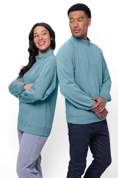 KOI KOI2058 Element French Terry 1/4 Zip | SaveonShirts.ca