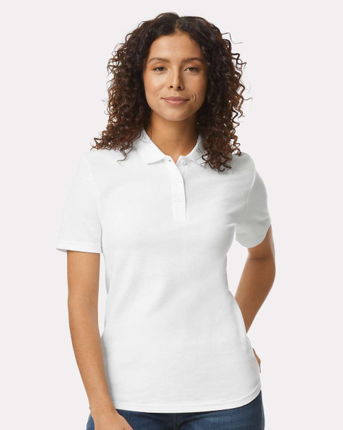 Gildan 64800L  Softstyle® Women's Pique Polo | SaveonShirts.ca