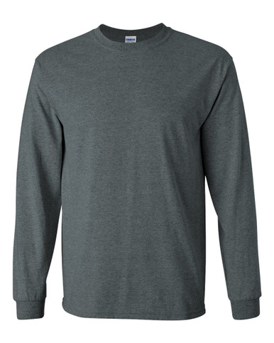 Gildan Enhanced Visibility Ultra Cotton Long Sleeve T-Shirt with