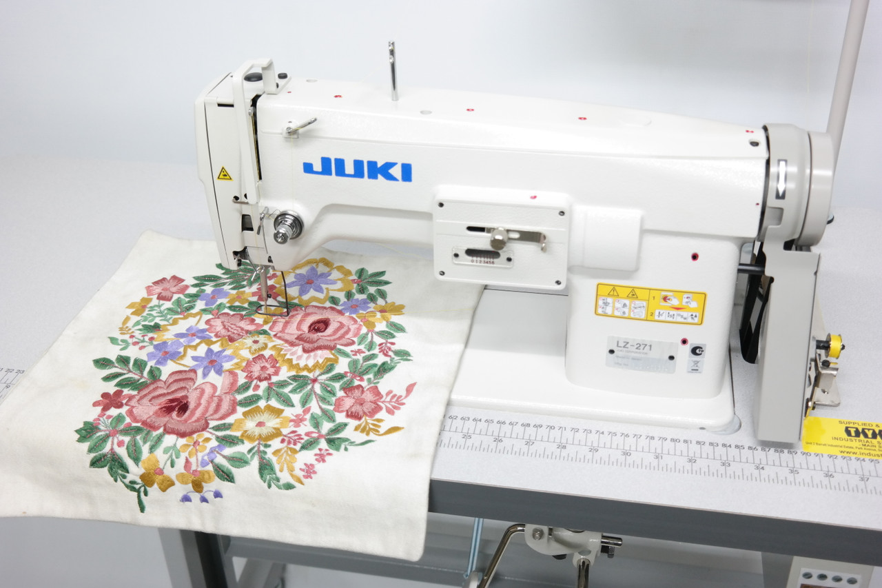 Juki LZ-271 Zig Zag Freehand Irish Embroidery