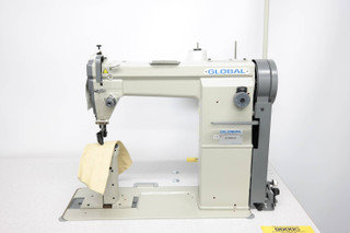 Global 9933R Heavy Duty Post Wheel Feed Machine