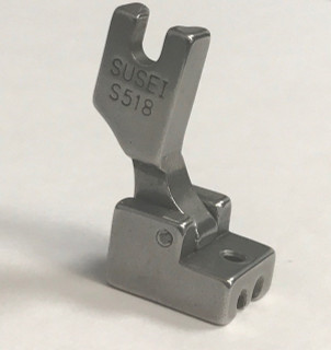 Invisible Hinged 2mm Zip Foot for Industrial Sewing Machine