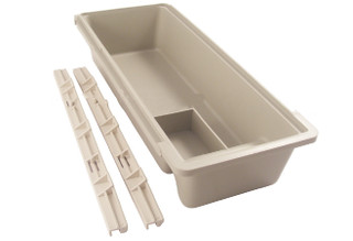 Medium Plastic Sewing Machine Drawer Including Runners
