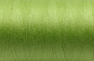 Tysew Sewing Machine Polyester Lime Thread 4x 5000M