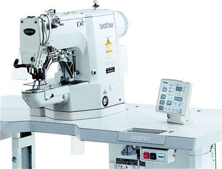 Brother BE-438FX Lockstitch (Direct Drive) Button Sewer