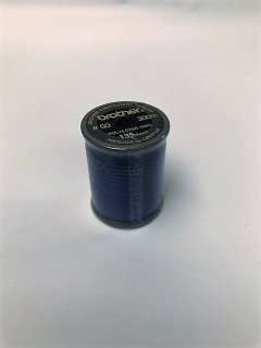 Brother Prussian Blue Satin Embroidery Thread 300M Reel