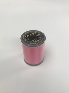 Brother Pink Satin Embroidery Thread 300M Reel