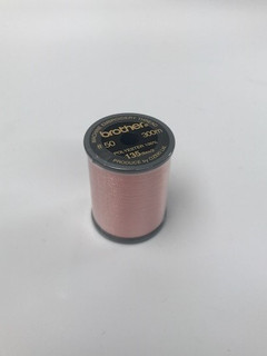 Brother Flesh Pink Satin Embroidery Thread 300M Reel