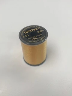 Brother Harvest Gold Satin Embroidery Thread 300M Reel