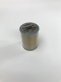 Brother Brass Satin Embroidery Thread 300M Reel
