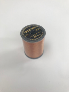 Brother Reddish Brown Satin Embroidery Thread 300M Reel