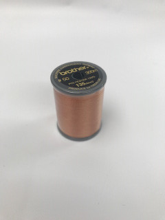 Brother Clay Brown Satin Embroidery Thread 300M Reel