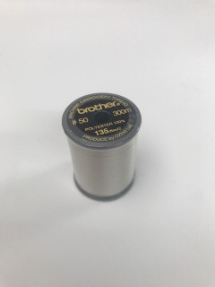Brother Warm Grey Satin Embroidery Thread 300M Reel