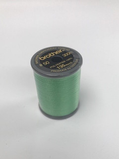 Brother Mint Green Satin Embroidery Thread 300M Reel