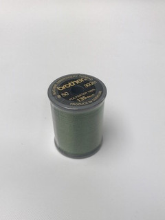 Brother Grey Satin Embroidery Thread 300M Reel