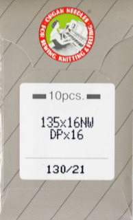 10 Organ DPx16 Industrial Sewing Machine Needles Size 130/21