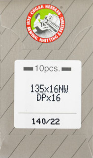 10 Organ DPx16 Industrial Sewing Machine Needles Size 140/22