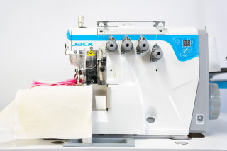 Jack E4S-4 Industrial 4 Thread Overlock Machine Direct Drive