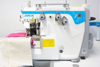 Jack E4S-3 Industrial 3 Thread Overlock Machine Direct Drive
