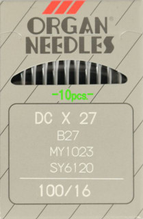 Organ B27 DCx27 1886 MY1023 SY6120 Industrial Overlocker Needles