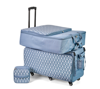 Brother Aveneer Sewing & Embroidery Machine Trolley Bag Carry Case Set