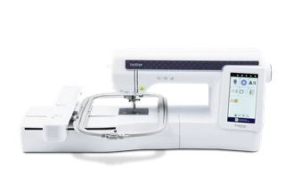 Brother Innov-is Expedition BX1e Embroidery Sewing Machine - Front With Frame