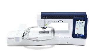 Brother Innov-is Expedition BX1 Sewing & Embroidery Machine - Embroidery Unit Front With Frame