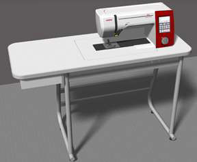 Janome 7700QCP Sewing Machine Horizon Sewing Table