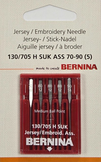 Bernina Ballpoint Needles Size Assorted 70-90