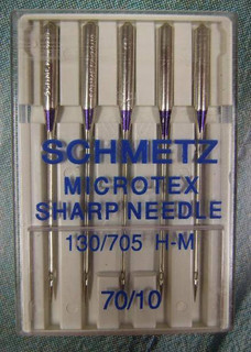 Schmetz Microtex Sharp Needles Size 70
