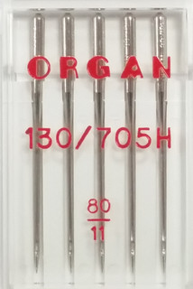 Organ 130/705H Domestic Sewing Needles Size 80