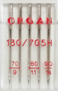 Organ 130/705H Domestic Sewing Needles Size Mixed