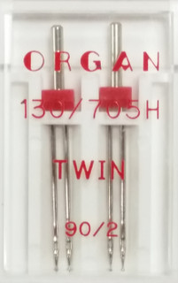 Organ 130/705H Domestic Sewing Needles Size Twin 90