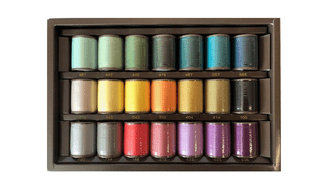 Brother 21 Country Colours Boxed Embroidery Threads Set (CYT21)