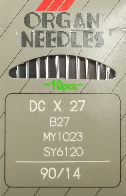 Organ B27 Industrial Sewing Needles Size 90