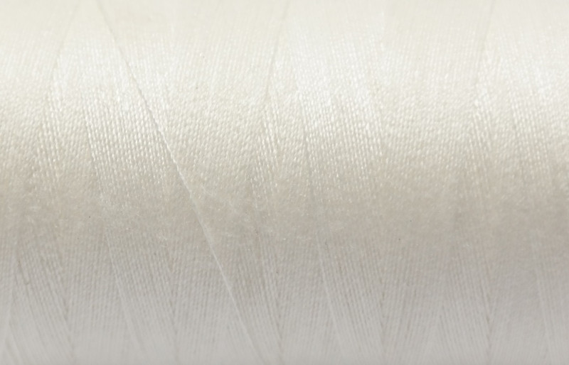 Tysew Cream Sewing Machine Polyester Thread 10x1000M