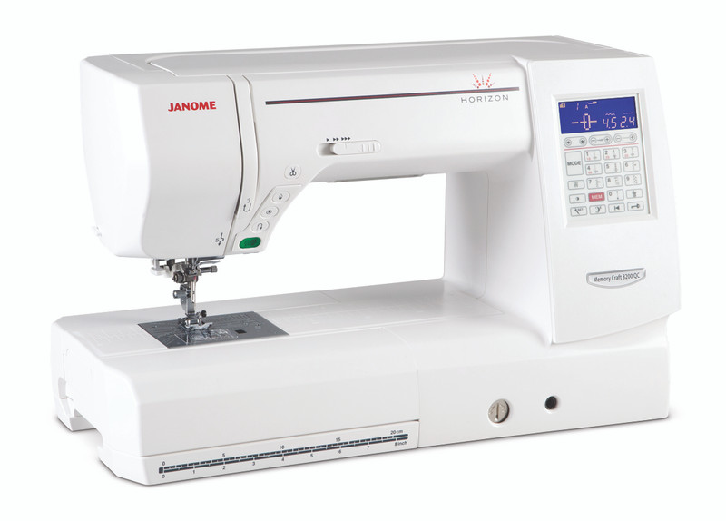 Janome Memory Craft 8200 QCP Professional Sewing Machine