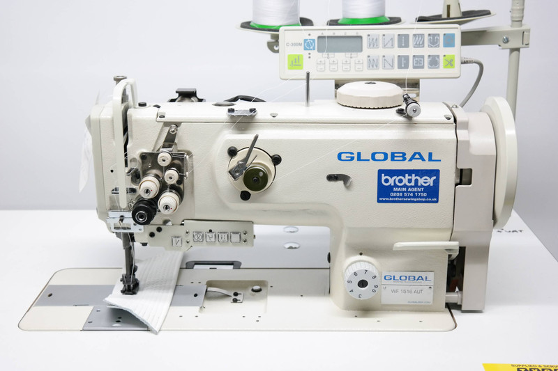 Global WF1516 AUT Twin Needle Walking Foot Needle Feed