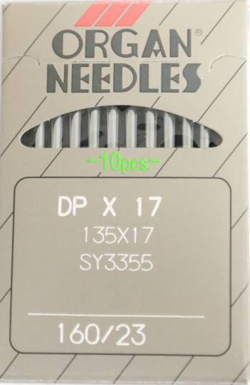 10 Organ DPx17 Industrial Sewing Machine Needles Size 160/23